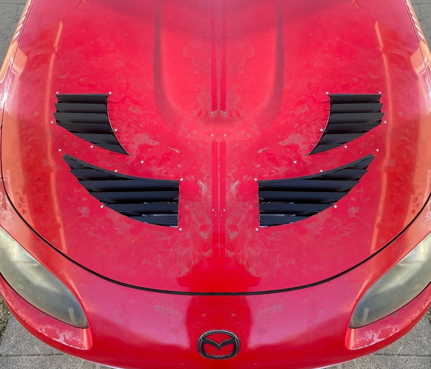 RGR NC MIATA HOOD VENTS