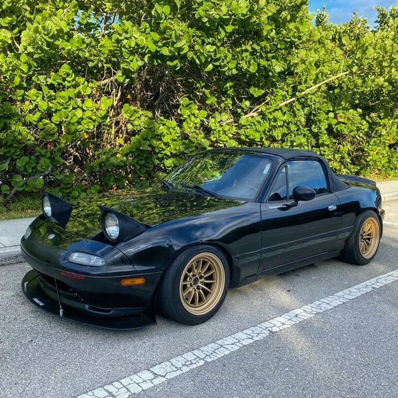 RGR NA MIATA "ULTRA" CHASSIS MOUNTED FRONT SPLITTER KIT