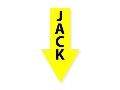 JACK POINT DECAL