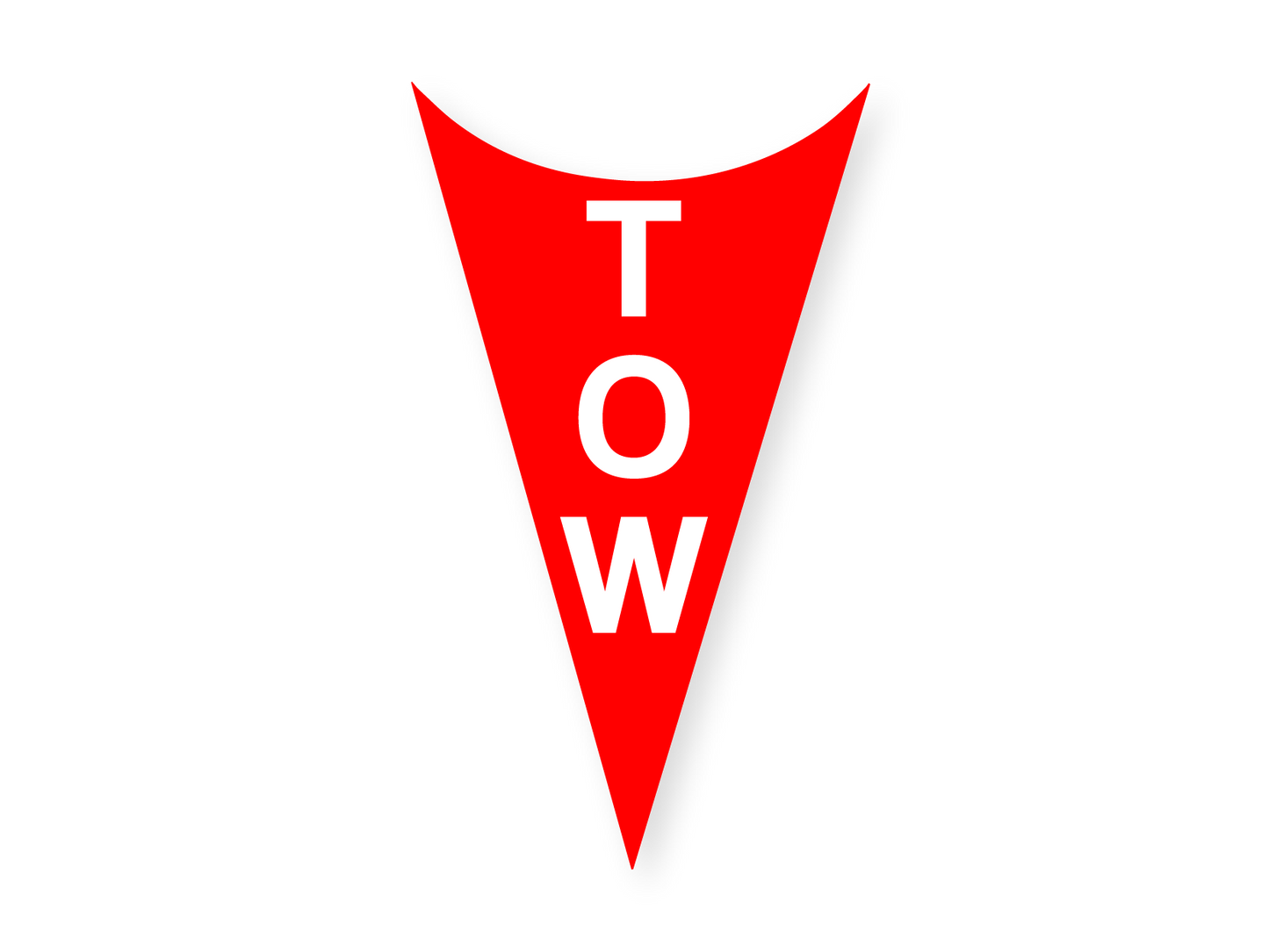 TOW DECAL