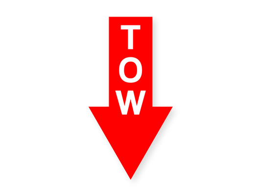 TOW DECAL