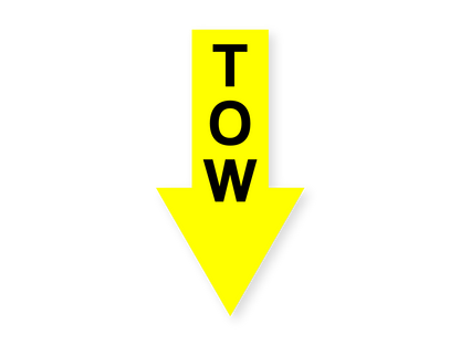 TOW DECAL