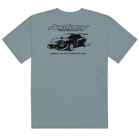 RACING DIVISION T-SHIRT - ASH BLUE